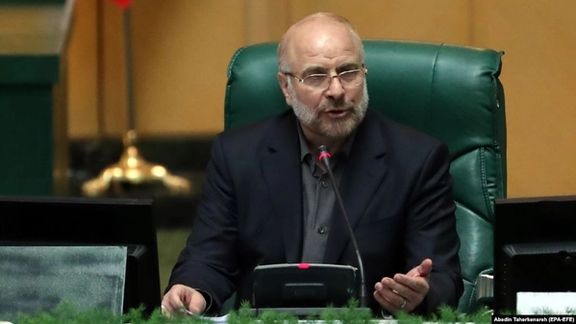 Mohammad Bagher Ghalibaf, speaker of Iran's parliament. FILE PHOTO