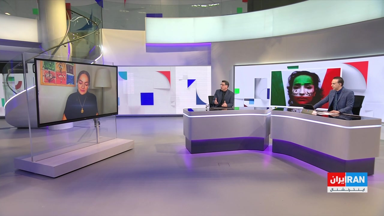 مهناز افشار در برنامه هت‌تریک: جمهوری اسلامی تمام شده