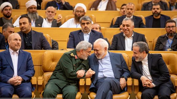 قالیباف در واکنش به سخنان ظریف خواهان منتقل نشدن «پیام ضعف» به دشمن شد