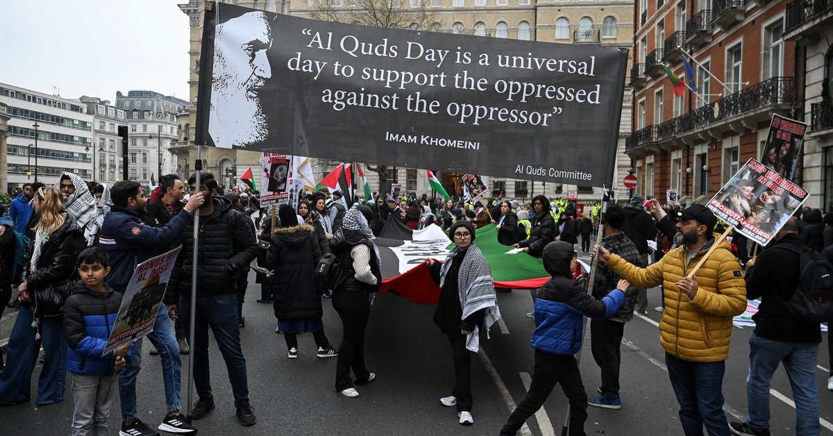 Britain bans London Quds Day march run by pro-Islamic Republic group