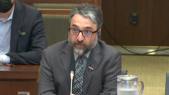 Spokesman of the Association of Families of Flight PS752 Victims, Hamed Esmaeilion. June 21, 2022