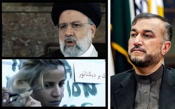 لغو سفر حسین امیرعبداللهیان به هند پس از پخش تصاویری از خیزش انقلابی