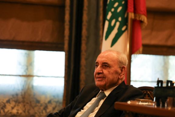 نبیه بری، رییس پارلمان لبنان و رهبر گروه شیعه جنبش امل