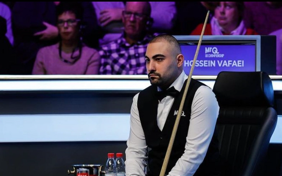 حسین وفایی با اشتباه مهلک به مارک ویلیامز باخت و از گرندپری ۲۰۲۴ حذف شد