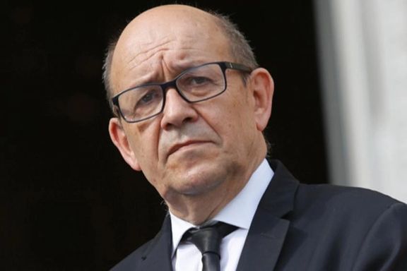 French foreign minister Jean-Yves Le Drian.