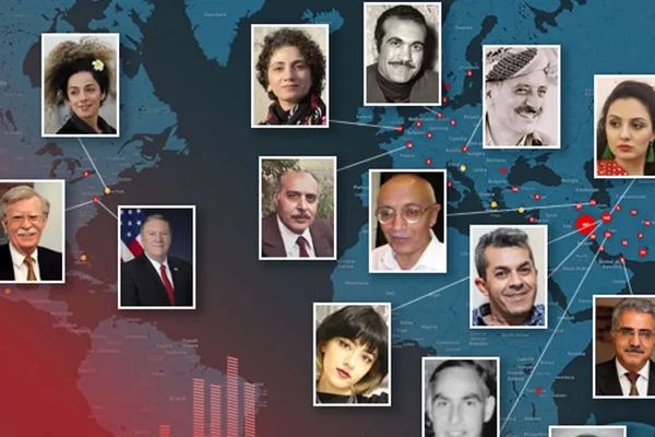 تقرير حقوقي يوثق انتهاكات النظام الإيراني ضد معارضيه في الداخل والخارج على مدار 45 عاما