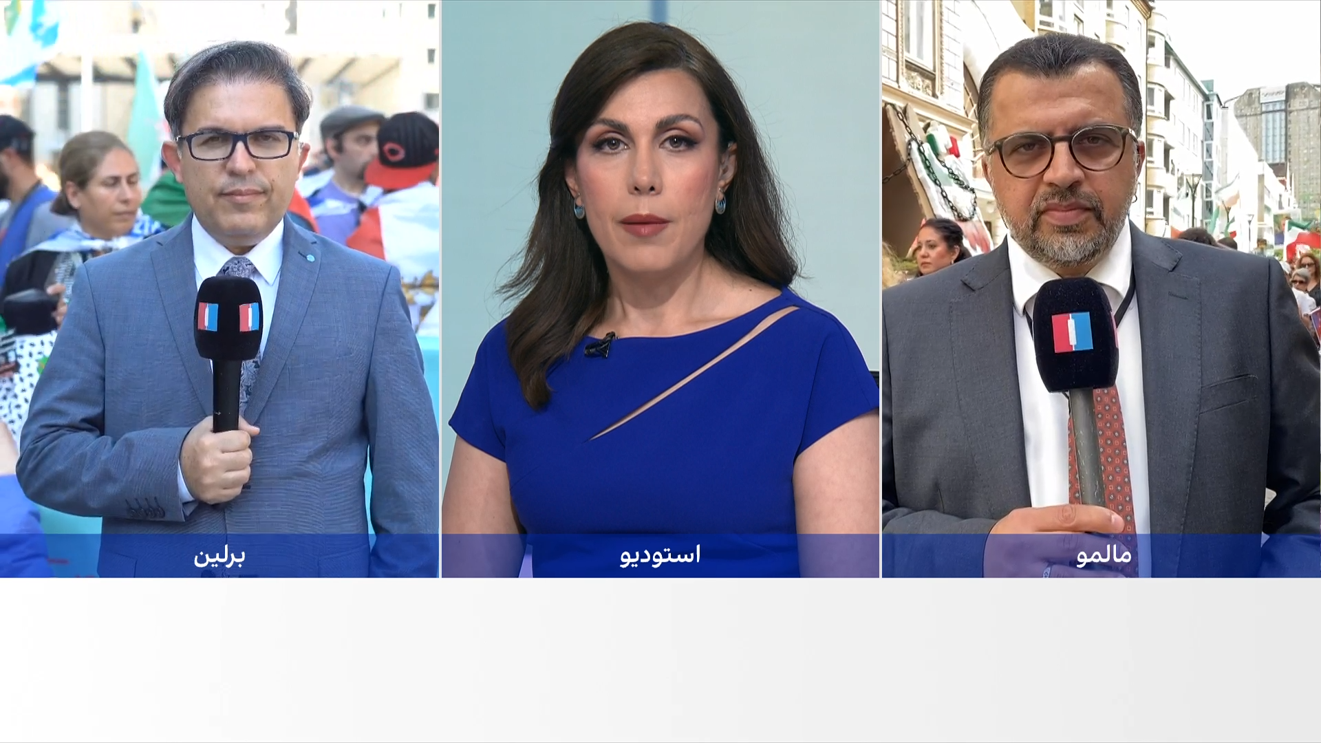 ادامه تجمعات ایرانیان خارج از کشور در حمایت از اعتراضات داخل ایران 