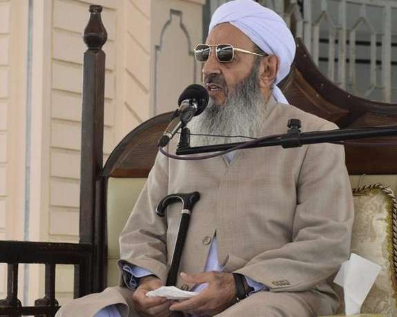 The leader of Iran’s Sunni population Mowlavi Abdolhamid
