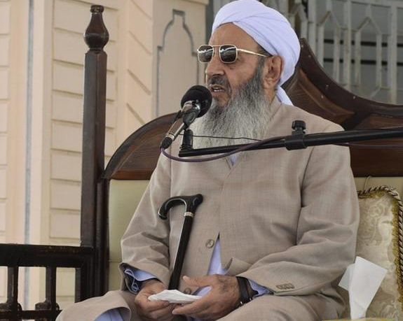 The leader of Iran’s Sunni population Mowlavi Abdolhamid