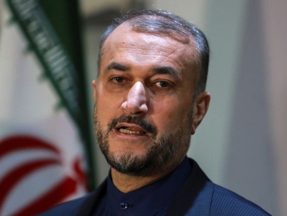 Iran's foreign minister Hossein Amir-Abdollahian
