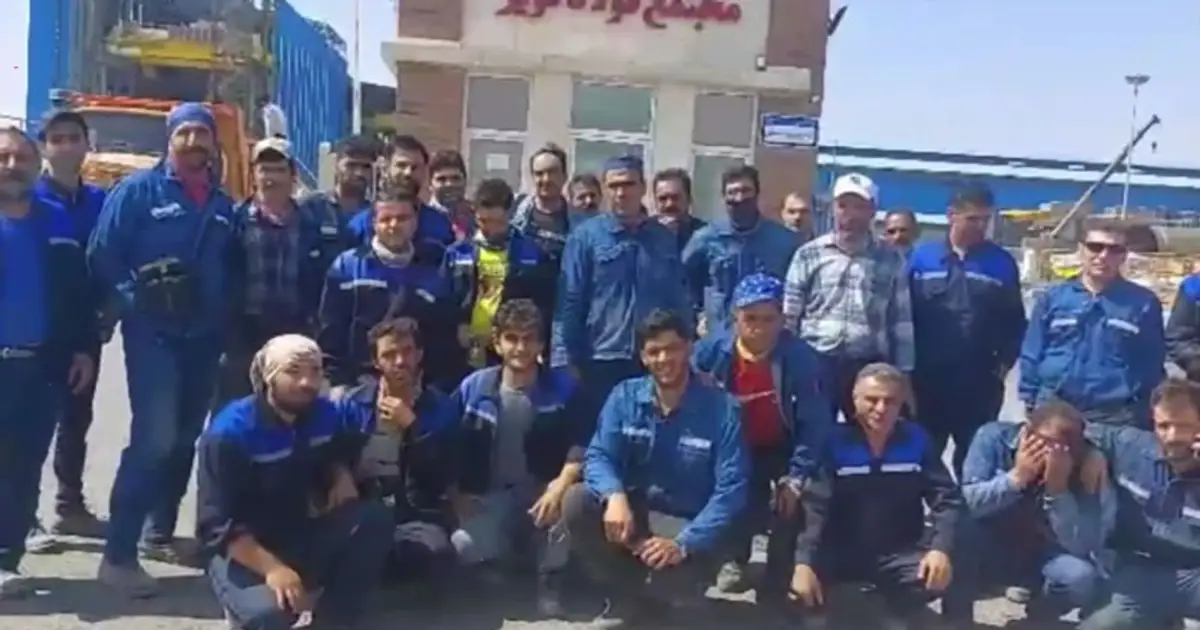 Iranian oil and gas workers strike expands: 20,000 workers, 110 companies