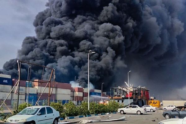 الشركة مالكة موقع انفجار بندر عباس: نعمل بكامل طاقتنا في 6 موانئ إيرانية أخرى