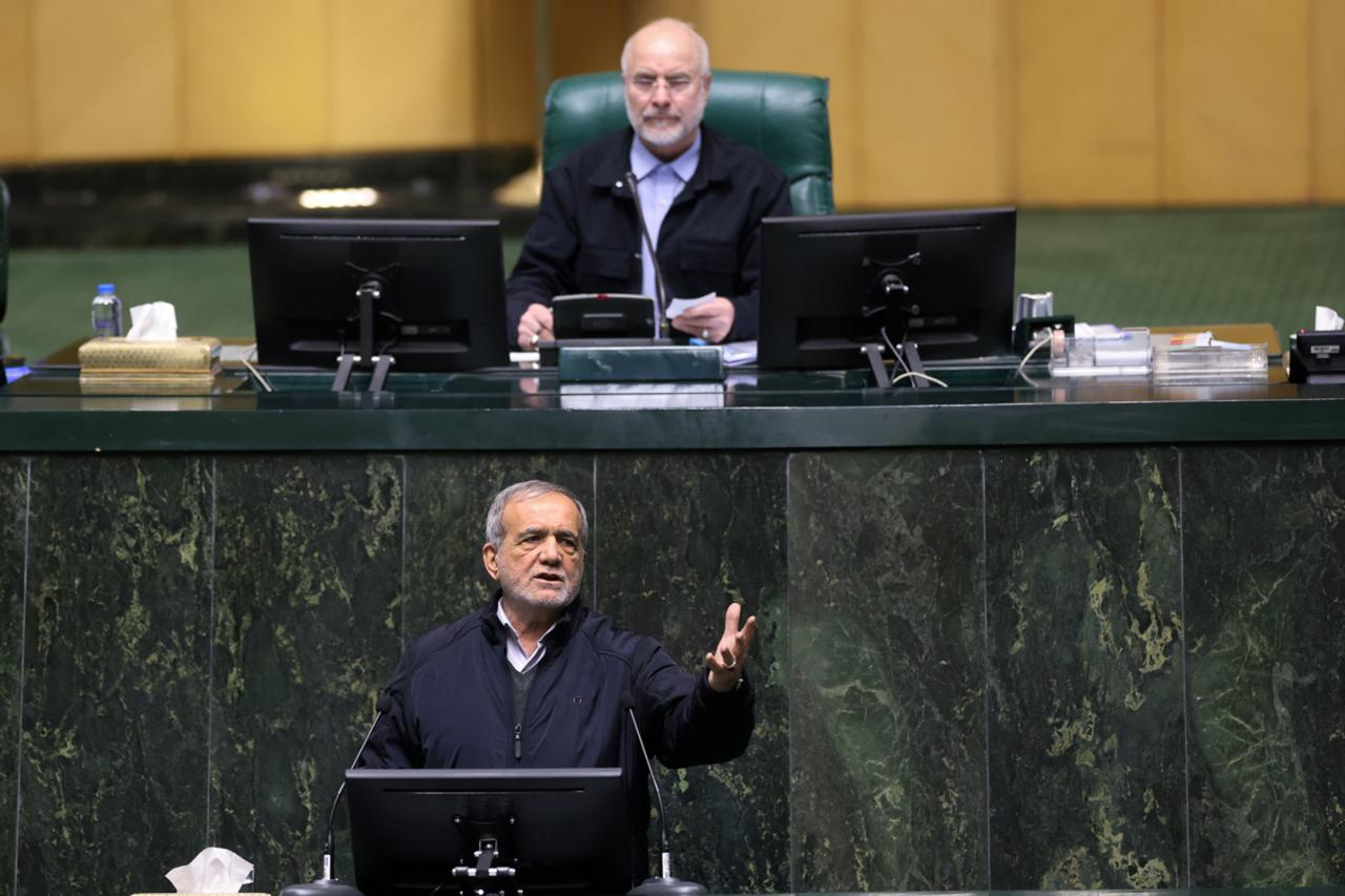 Calculated break? Iran parliament speaker steps up attack on president