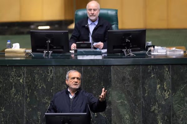 Calculated break? Iran parliament speaker steps up attack on president