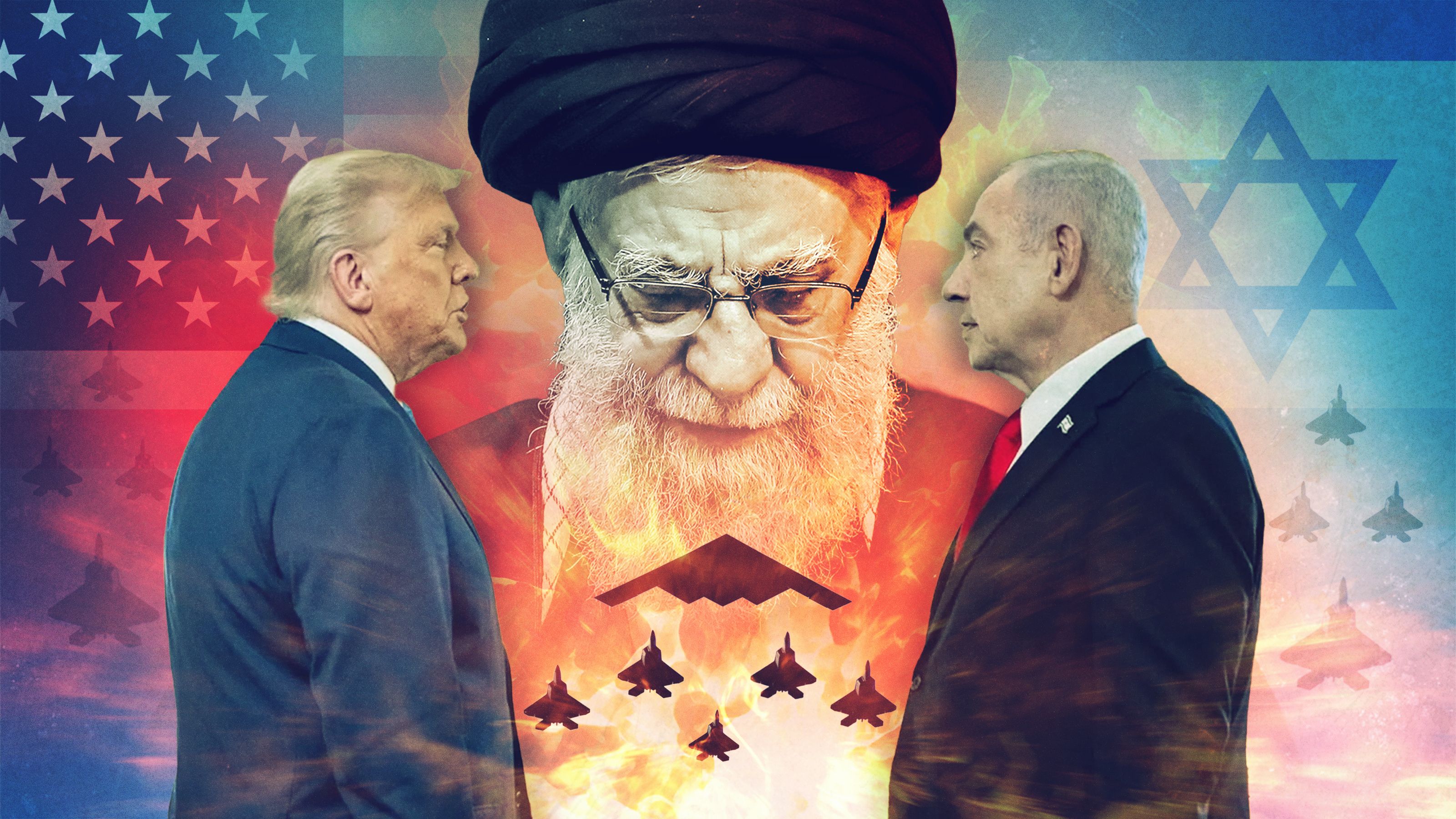 نفس جنگ دوم پشت گردن خامنه‌ای؛ آیا ترامپ با حمله دوباره اسرائیل به ایران موافقت می‌کند؟