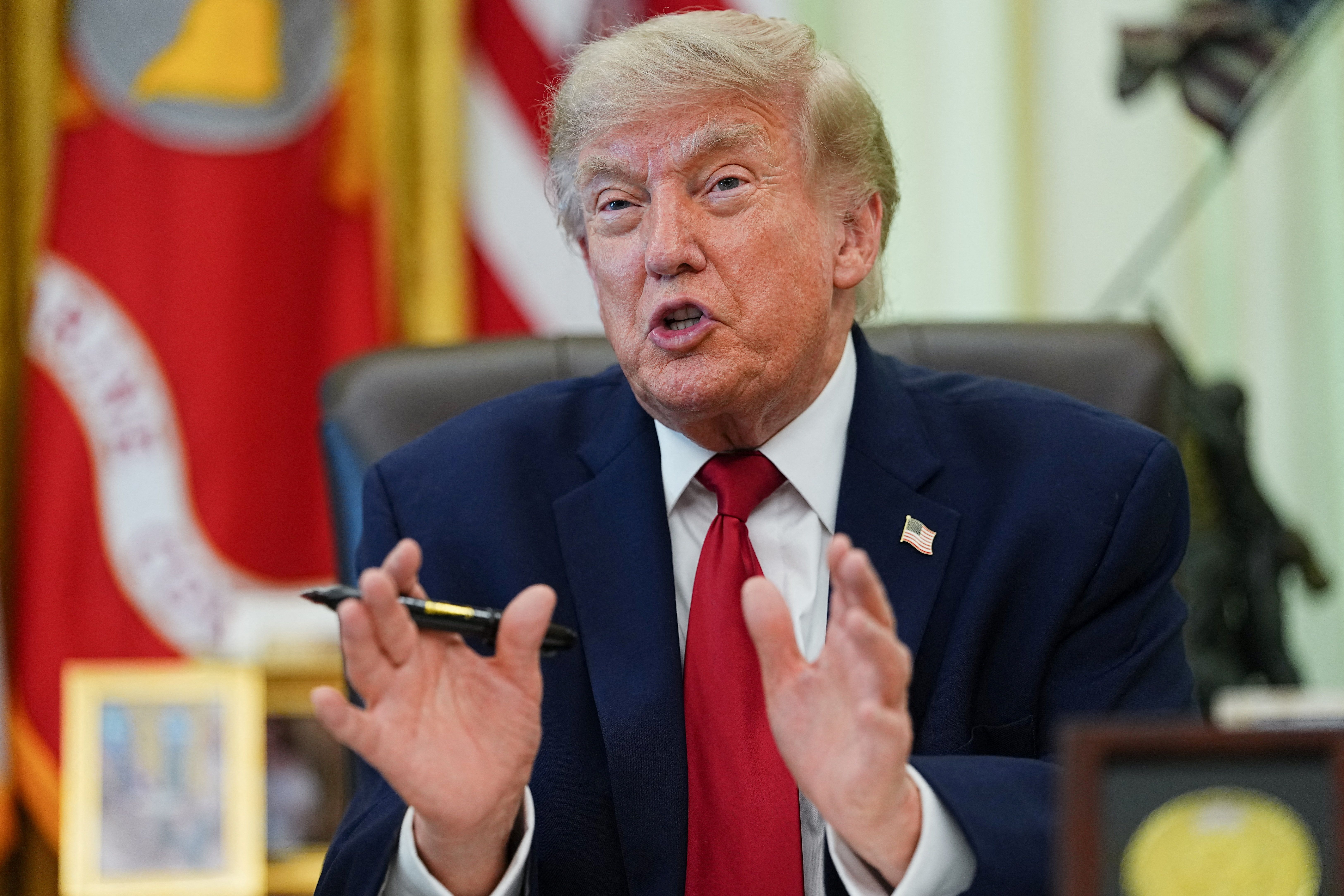 Trump plays down Qatar talks as fragile Iran truce holds