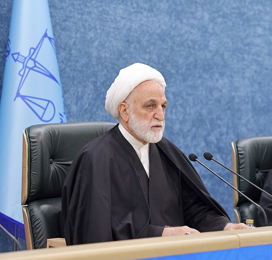 رییس قوه قضاییه: اگر جایی که جای شمشیر است مماشات کنیم، بی‌عدالتی کرده‌ایم