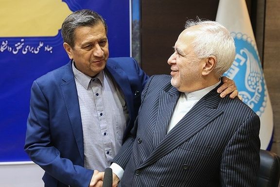 محمدجواد ظریف و ناصر همتی