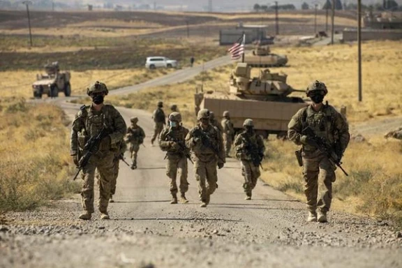 File photo of US forces in Syria