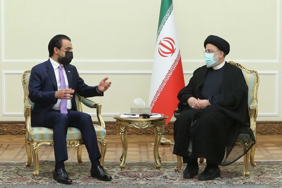 رییس مجلس عراق در سفر به ایران خواستار احترام به حاکمیت کشورها شد