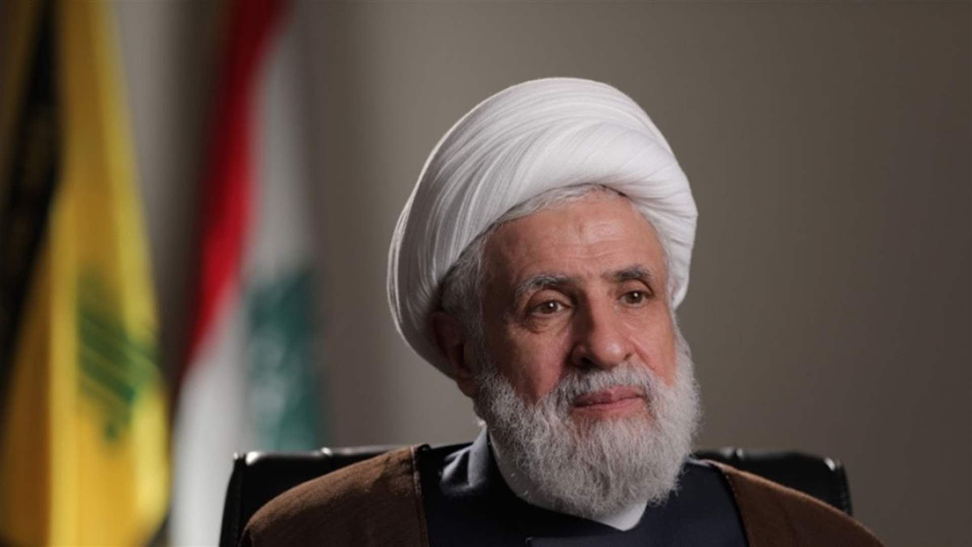 نعیم قاسم بار دیگر خلع سلاح حزب‌الله را رد کرد