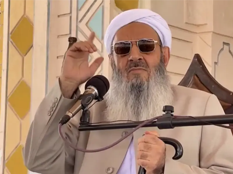 خطيب أهل السنة في إيران يؤكد على "حل الدولتين".. ويرد على خامنئي: "تدمير إسرائيل غير ممكن"