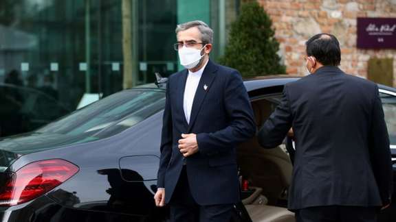Ali Bagheri-Kani arriving for the new round of nuclear talks in Vienna on November 29.