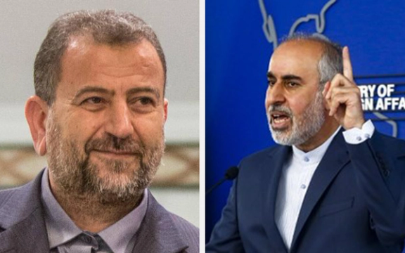 وزارت خارجه جمهوری اسلامی: خون العاروری باعث ایجاد انگیزه برای مبارزه علیه اسرائیل میشود