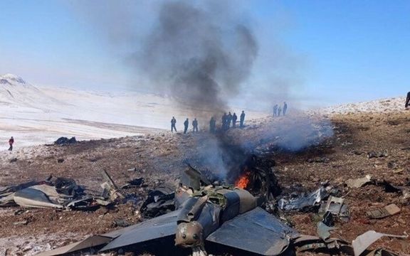 هواپیمای آموزشی ارتش جمهوری اسلامی در همدان سقوط کرد