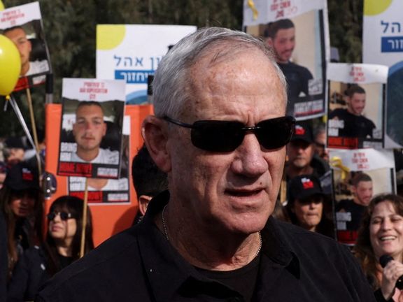 بنی گانتس: جمهوری اسلامی قدرت سیستم امنیتی اسرائیل را مشاهده کرد