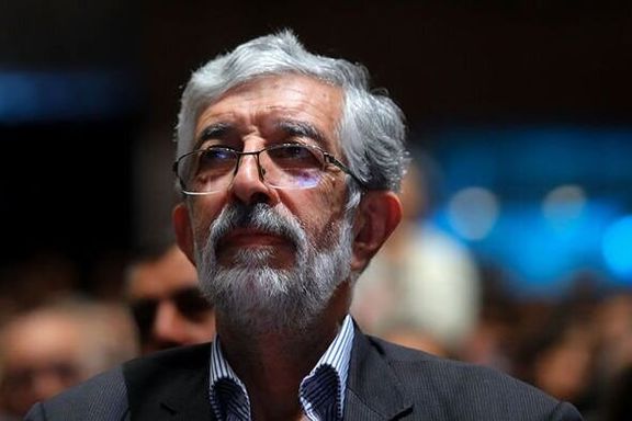 Former Iranian Parliament Speaker Gholam Ali Haddad Adel