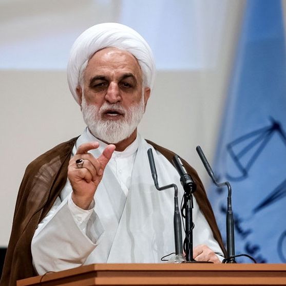 Iran’s chief justice Gholamhossein Mohseni Ejei