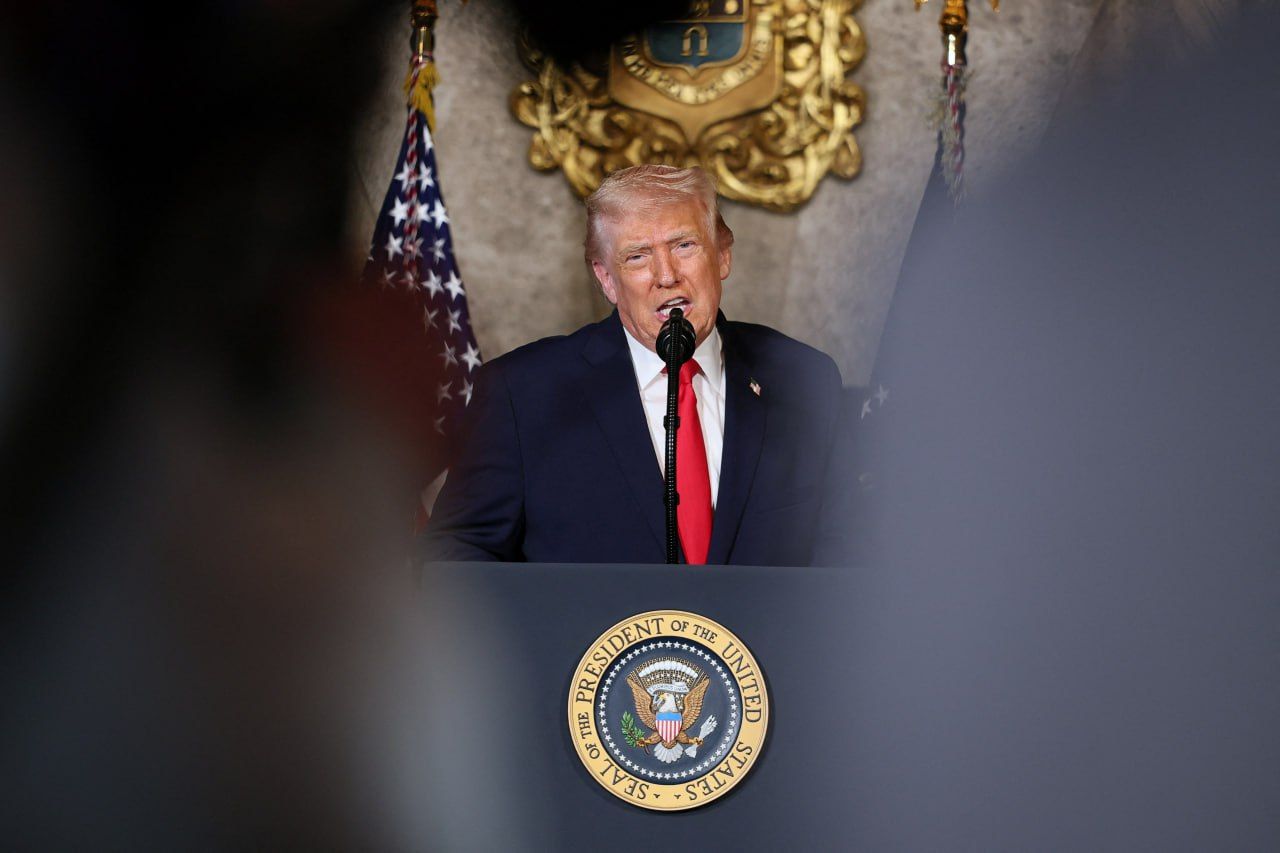 ترامپ ویدیوی سخنانش درباره حرکت «ناوگان عظیم» به سمت ایران را بازنشر کرد