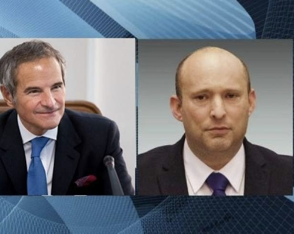 بينيت خلال لقائه مدير"الطاقة الذرية": إسرائيل قد تقوم بتحرك مستقل دفاعًا عن نفسها ضد إيران