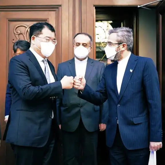 Iran's envoy in nuclear talks Ali Bagheri-Kani met with Korean Vice Foreign Minister Choi Jong-Kun on Thursday.