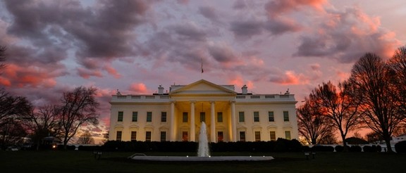 A view of the White House in Washington, US, January 26, 2024
