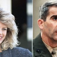 الیور نورث و فان هال، چهرههای کلیدی ماجرای ایران-کنترا، ازدواج کردند