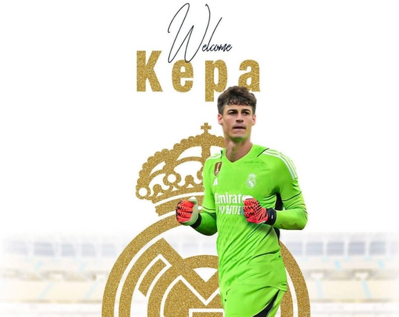 کپا آریزابالاگا، جانشین کورتوا در رئال مادرید شد