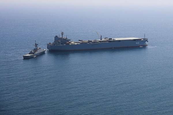 Iran Navy adds repaired destroyer and new floating base