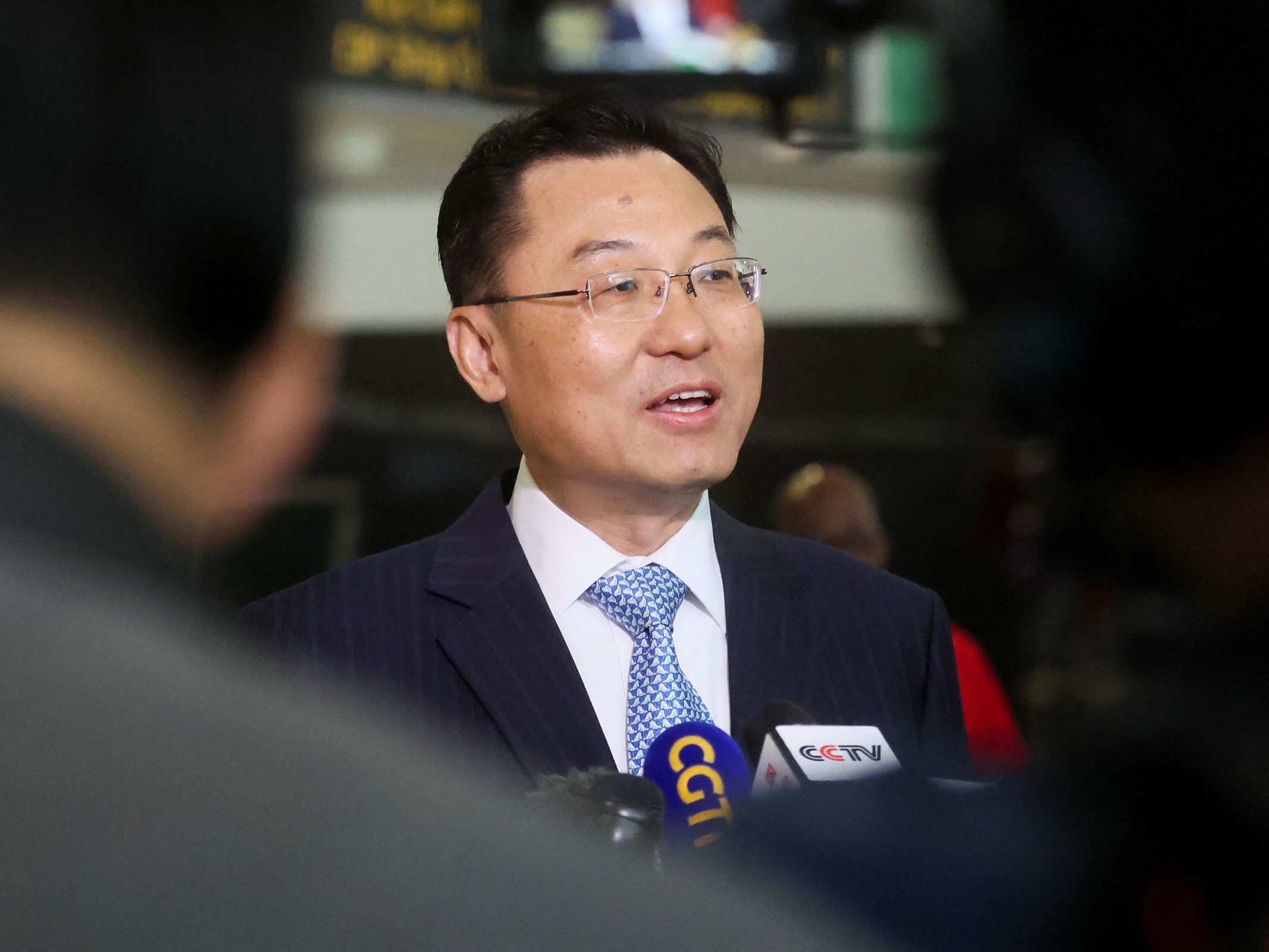 سفیر چین در آمریکا در پنتاگون با مقام‌های نظامی ایالات متحده دیدار کرد