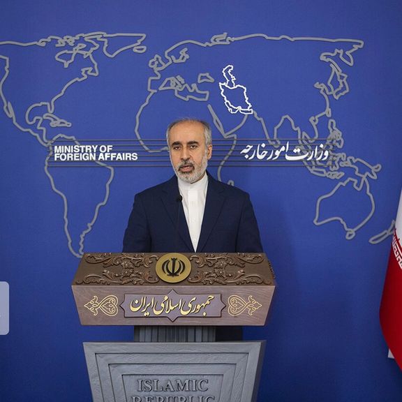 Iran's Foreign ministry spokesperson Nasser Kanaani