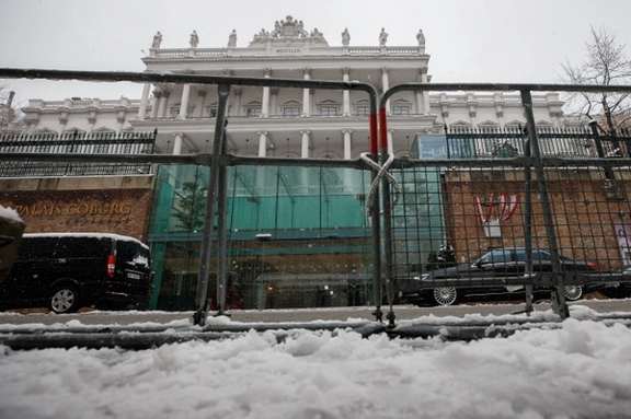 Hotel Coburg in Vienna, the venue of Iran nuclear talks.