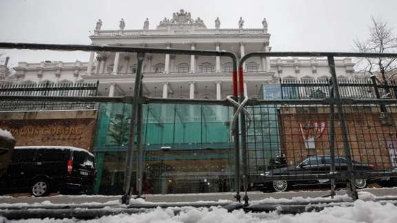Hotel Palais Coburg in Vienna where Iran nuclear talks take place.
