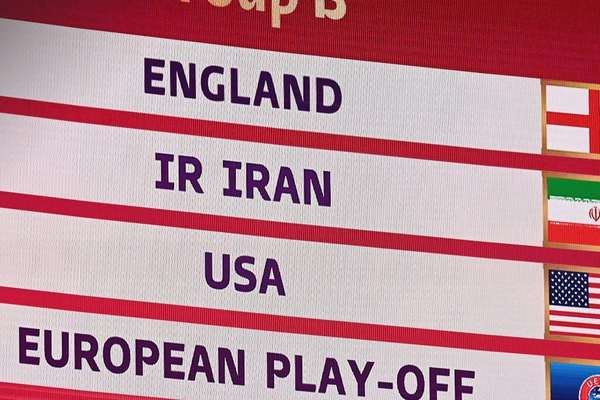 World Cup Draw Puts Iran, US Teams In Same Group