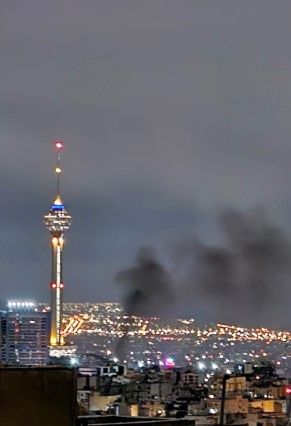 تهران و شهرهای اطراف در ساعات گذشته هدف حملات هوایی قرار گرفتند