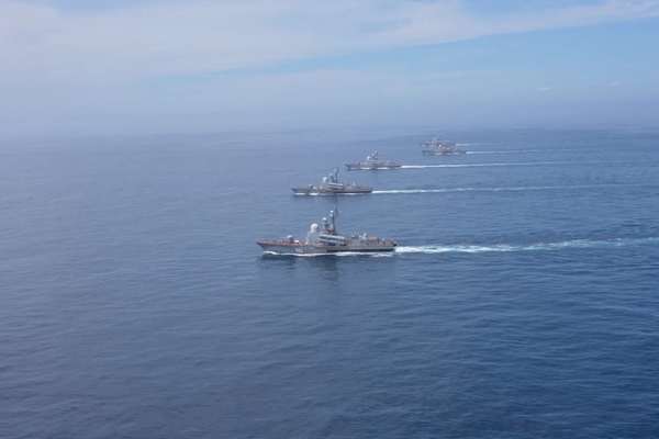 Ukraine says it hit Russian ships accused of carrying arms between Iran and Russia