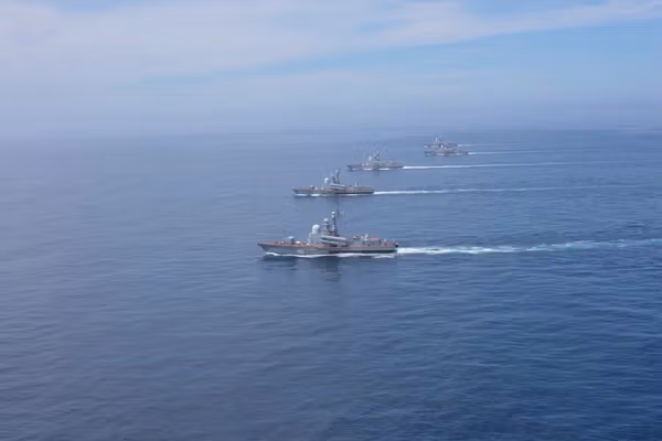 Ukraine says it hit Russian ships accused of carrying arms between Iran and Russia