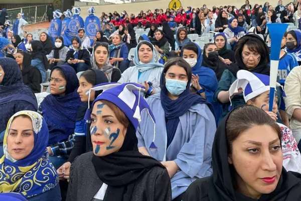 Iran Allows A Token Number Of Women Into Stadium Under FIFA Pressure