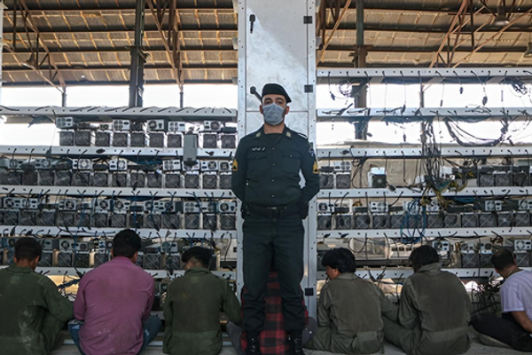 Iran says 240,000 cryptocurrency mining rigs seized in crackdown