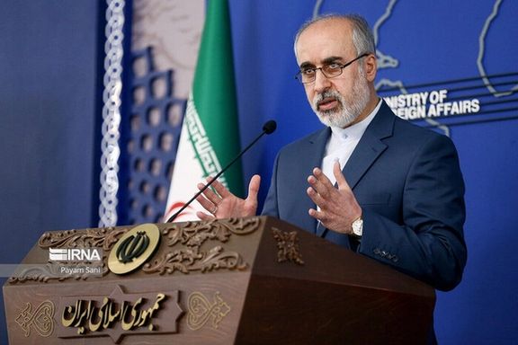 Iran’s foreign ministry spokesman Nasser Kanaani